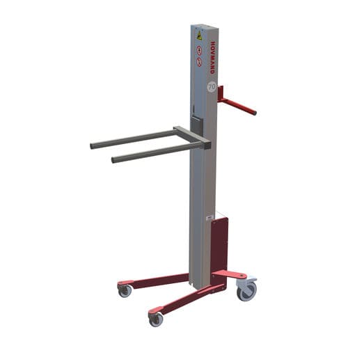 Sollevatore a batteria - Impact 70L DD1 - HOVMAND - a forcella / mobile / per avvolgitore