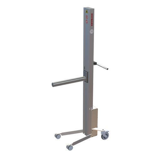 Sollevatore pneumatico - Impox 70M D1-ix - HOVMAND - in acciaio inossidabile / mobile / per avvolgitore