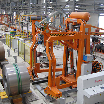 Reggiatrice automatica - SK series - ITIPACK S.r.l. - per bobine di acciaio / di tubi / per filo di acciaio