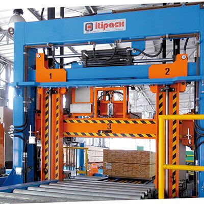 Reggiatrice automatica - VK series - ITIPACK S.r.l. - per legno / per nastri in poliestere / per nastro in acciaio