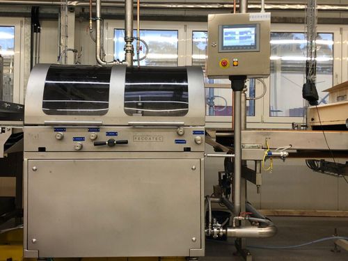 Macchina per rivestimento di cioccolato - ENROULTRA - FECOATEC s.l. - per il settore agroalimentare / per praline / per frutta
