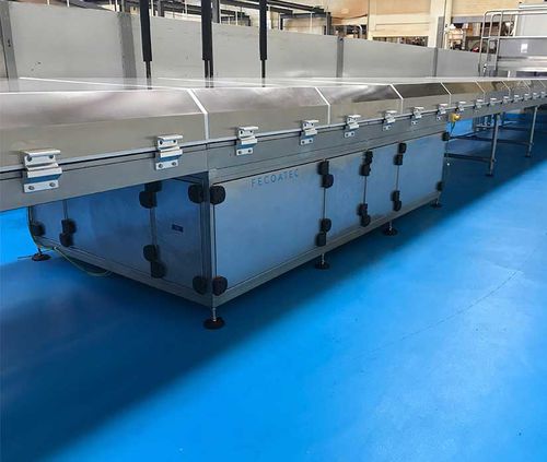 Tunnel di raffreddamento per cioccolato - KALTENPLUS - FECOATEC s.l.