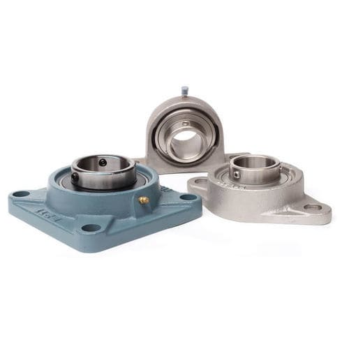 Bronzina auto-allineante - UCPE208 - Melucci S.r.l. - radiale / sferica / con piastre
