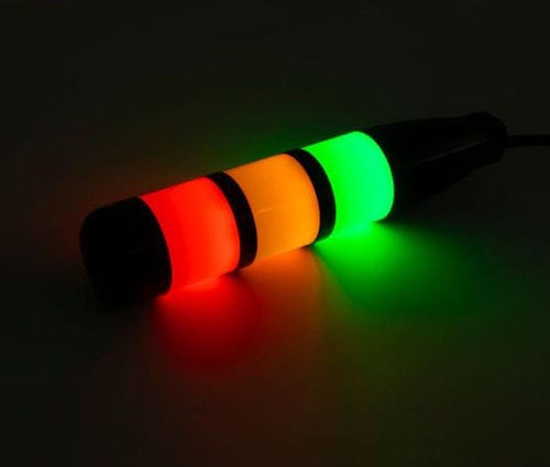 Colonna luminosa LED - OLE3-301-BN-RYG - Otennlux Lighting Technology Co.,Ltd - a 3 colori / IP67 / a tenuta stagna