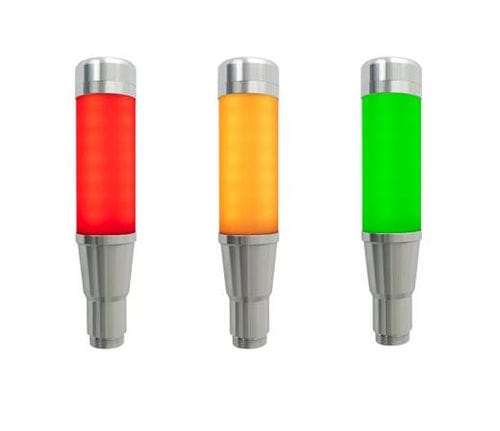 Colonna luminosa LED - OCS2-101-BN-RGY - Otennlux Lighting Technology Co.,Ltd - a 3 colori / IP65 / con buzzer