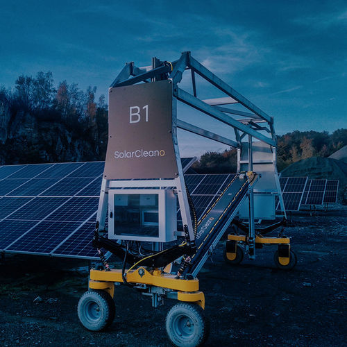 Robot di pulizia per pannelli solari - B1 - SolarCleano SARL - per pulizia a umido / mobile