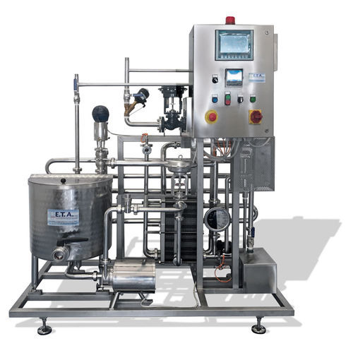 Pastorizzatore-raffreddatore per gelato - E.T.A. S.r.l. - per scambiatore di calore / controllato da PLC / digitale