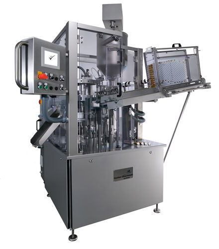 Riempitrice-sigillatrice per tubi - TU60/80 - Gustav Obermeyer GmbH u Co KG - interamente automatica / gravimetrica / verticale
