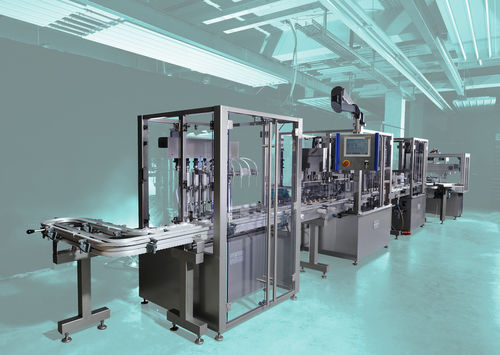Riempitrice automatica - Flex-O-Line® - Gustav Obermeyer GmbH u Co KG - per bottiglie / per prodotti cosmetici / per l'industria cosmetica