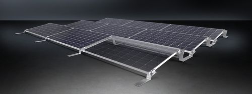 Sistema di fissaggio per impianti fotovoltaici per tetto piano - S series - AEROCOMPACT Europe GmbH