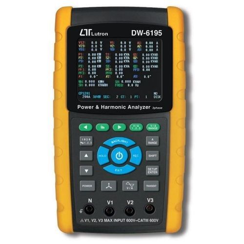 Analizzatore di segnale - DW-6195 - Lutron - di monitoraggio / per reti elettriche trifase / di potenza