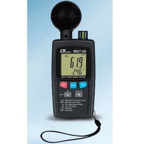 Psicrometro digitale - WBGT-208 - Lutron - palmare / temperatura / di umidità