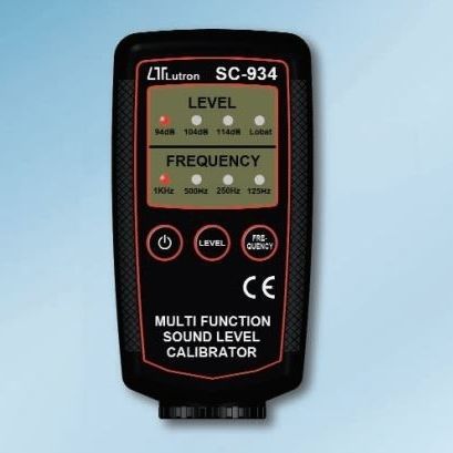 Calibratore di livello sonoro - SC-934 - Lutron - portatile / multifrequenza