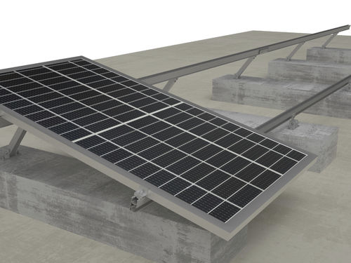 Sistema di fissaggio per impianti fotovoltaici per tetto piano - ANTAI