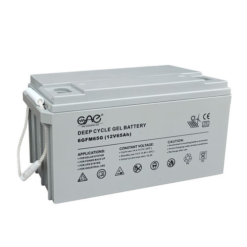 Batteria piombo gel acido - Foshan Top One Power Technology Co., Ltd. - a blocco / 12 V / solare