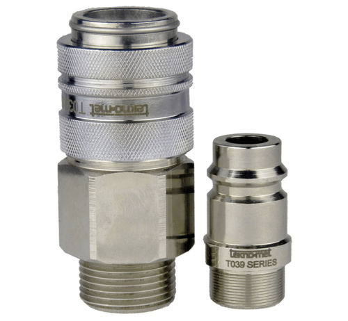 Raccordo idraulico - T039 series - TEKNO-MET BAĞLANTI ELEMANLARI SAN. ve TİC. LTD. ŞTİ - pneumatico / rapido / in ottone