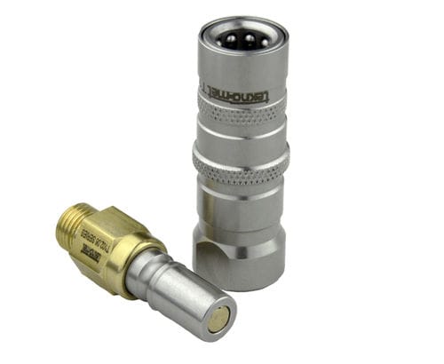 Raccordo idraulico - T102 series - TEKNO-MET BAĞLANTI ELEMANLARI SAN. ve TİC. LTD. ŞTİ - rapido / in acciaio inox / in ottone