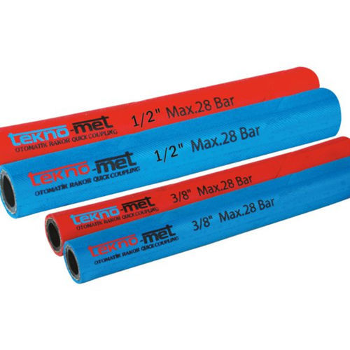 Tubo flessibile per acqua - TWRH series - TEKNO-MET BAĞLANTI ELEMANLARI SAN. ve TİC. LTD. ŞTİ - in gomma / liscio / resistente all'abrasione