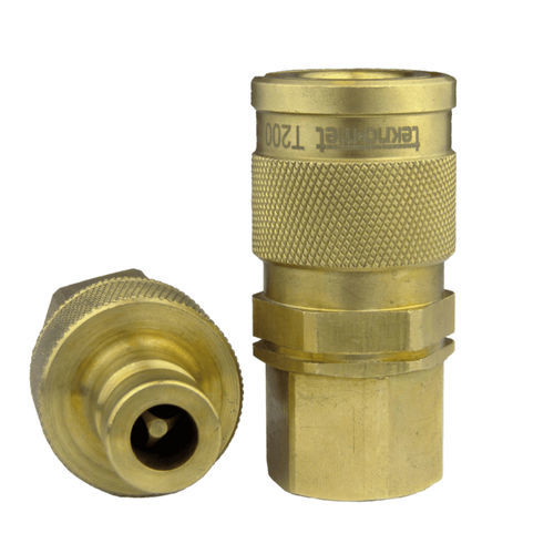 Raccordo idraulico - T200 series - TEKNO-MET BAĞLANTI ELEMANLARI SAN. ve TİC. LTD. ŞTİ - rapido / in acciaio inox / in ottone
