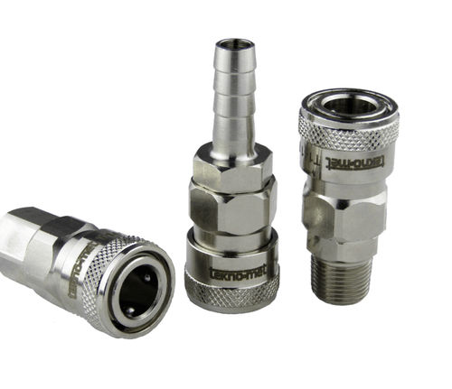 Raccordo pneumatico - T141 series - TEKNO-MET BAĞLANTI ELEMANLARI SAN. ve TİC. LTD. ŞTİ - idraulico / filettato / rapido