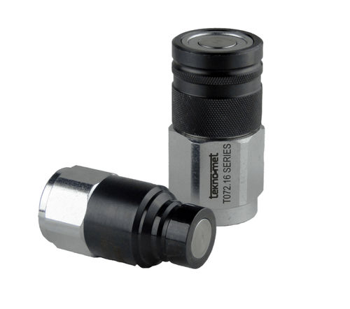 Raccordo idraulico - T072 series - TEKNO-MET BAĞLANTI ELEMANLARI SAN. ve TİC. LTD. ŞTİ - rapido / ISO / in acciaio inox