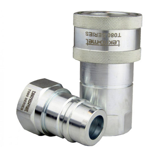 Raccordo idraulico - T080 series - TEKNO-MET BAĞLANTI ELEMANLARI SAN. ve TİC. LTD. ŞTİ - rapido / in acciaio inossidabile / in acciaio