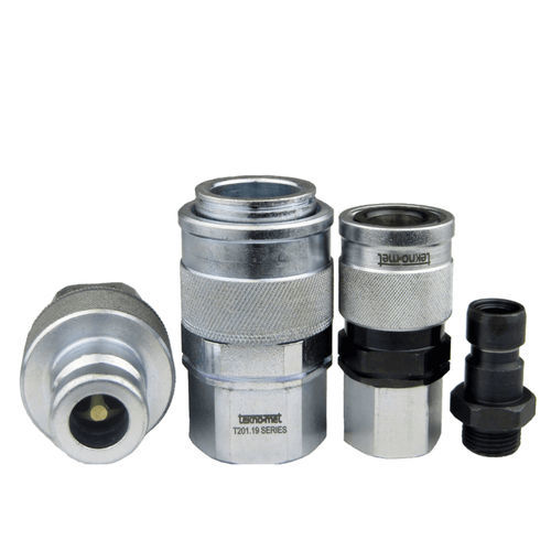 Raccordo idraulico - T201 series - TEKNO-MET BAĞLANTI ELEMANLARI SAN. ve TİC. LTD. ŞTİ - rapido / in acciaio inox / in ottone