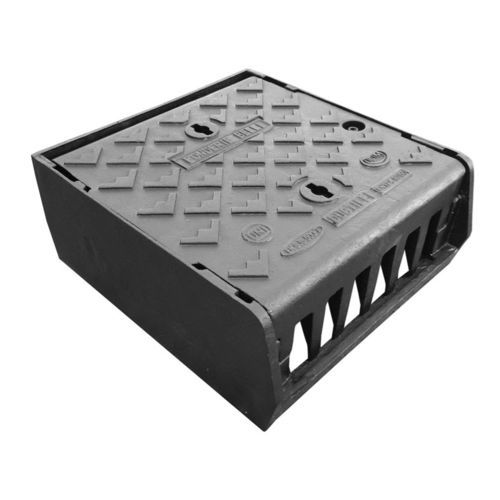 Grigliato in metallo - KERB D400/C250 - Fonderie Belli SPA - per bordi / per acqua