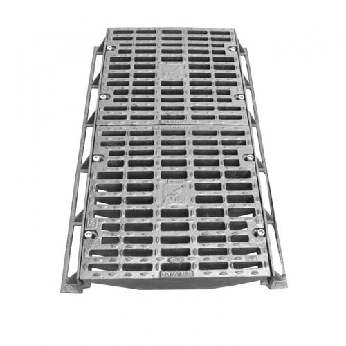 Grigliato per drenaggio - CHAF - F900 - Fonderie Belli SPA - in metallo / antiscivolo