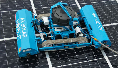 Robot di pulizia per pannelli solari - Rider M® - AX Solar Robot - per pulitura a secco / per tetto