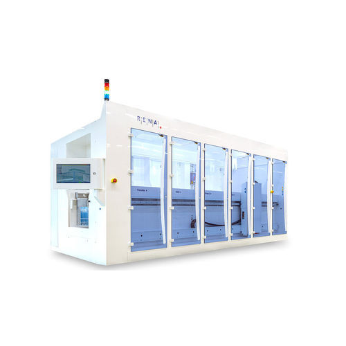 Linea di trattamento per vetro -  BatchGlass LF HTX - RENA Technologies GmbH - ad acquaforte / umida