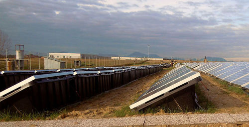 Sistema di fissaggio per impianti fotovoltaici a terra - CS+ - Renusol Europe GmbH - per installazione orizzontale / in alluminio / autoportante