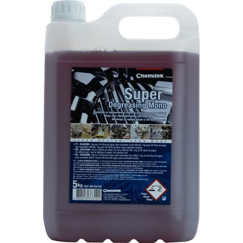 Detartrante biodegradabile per pannelli solari - SUPER DEGREASING MONO - ChemiTek