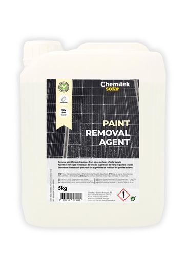Solvente di pulizia - REMOVAL AGENT - ChemiTek - di dissoluzione / a base vegetale / per pittura