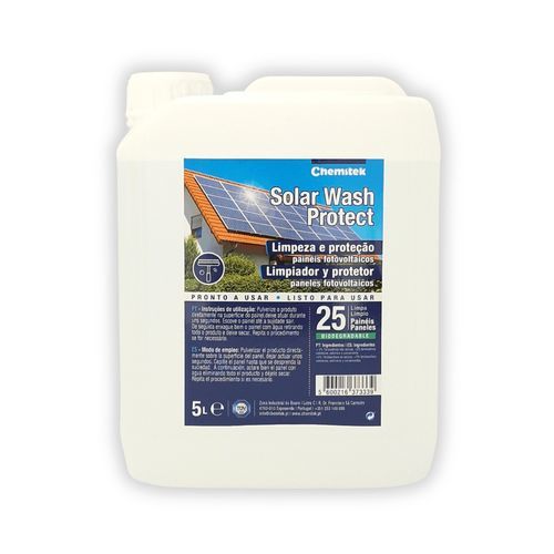 Detergente sgrassatore per pannelli solari - SOLAR WASH PROTECT RTU - ChemiTek