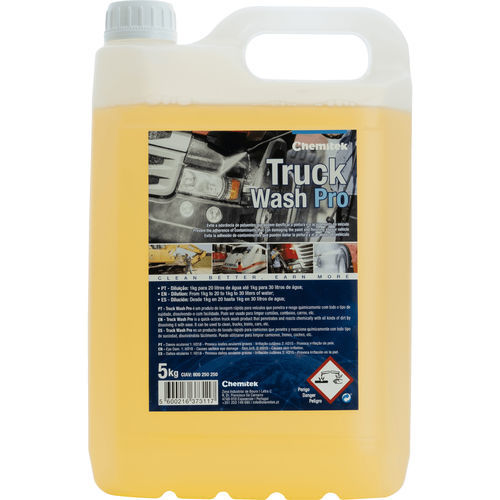 Detergente a base acqua - TRUCK WASH PRO - ChemiTek - a base di solvente / per macchine / di pulizia