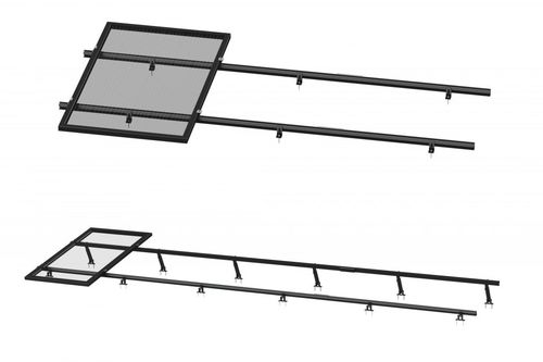 Sistema di fissaggio per impianti fotovoltaici su tetto - SolarRoof™ Black Series - Clenergy