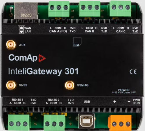 Gateway di comunicazione - CM2GW301BAB - ComAp - TCP / RS-485 / Modbus