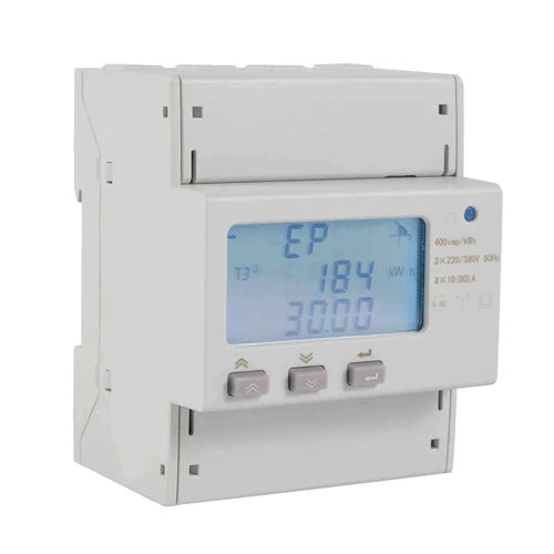 Contatore di energia elettrica trifase - KET-PMT-228 - Kerberos Srl - su guida DIN / RS-485 / Modbus