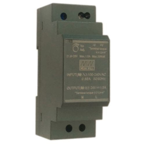 Alimentatore elettrico su guida DIN - KET-PSA-230.024.036.C - Kerberos Srl - AC/DC / con protezione contro la sovratensione / CE