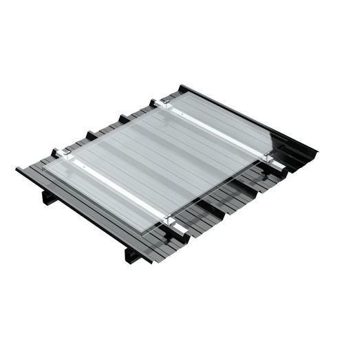 Sistema di fissaggio per impianti fotovoltaici per tetto piano - ITAL-SOLAR - Dome Solar - per installazione verticale / in alluminio / in acciaio inossidabile