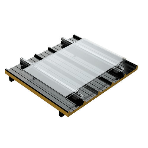 Sistema di fissaggio per impianti fotovoltaici per tetto piano - KOGYSUN i+ - Dome Solar - per installazione verticale / in alluminio / in acciaio inossidabile