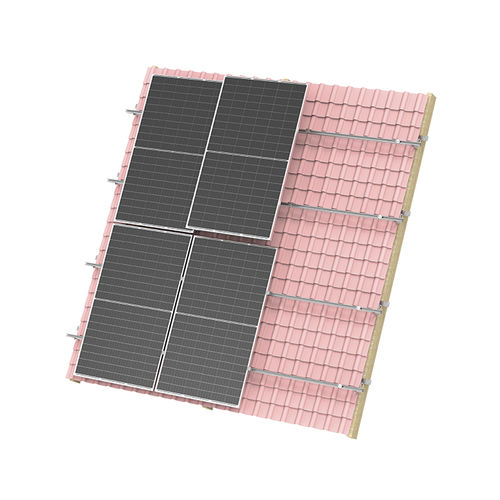 Sistema di fissaggio per impianti fotovoltaici tetto in tegole - TILE ROOF - Xiamen Hopergy Photovoltaic Technology Co., Ltd. - per installazione verticale