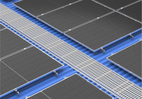 Canalina porta cavi - WALKWAY - Xiamen Hopergy Photovoltaic Technology Co., Ltd.