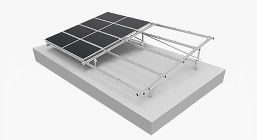Sistema di fissaggio per impianti fotovoltaici a terra - Xiamen Grace Solar New Energy Technology Co., Ltd. - per installazione orizzontale / in alluminio