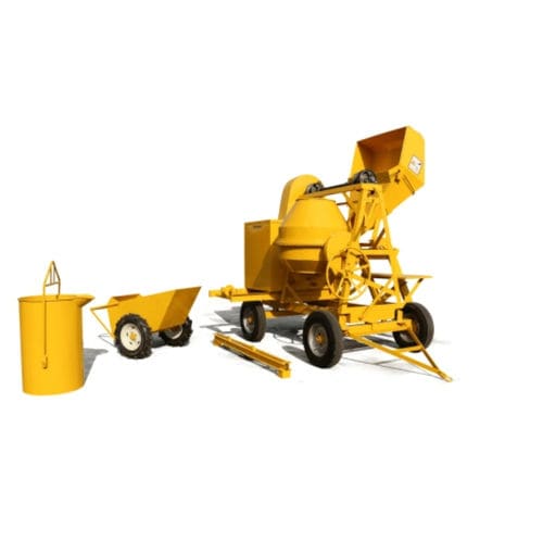 Betoniera con motore diesel - Ningbo Max Machinery Co., Ltd. - idraulica / mobile / compatta