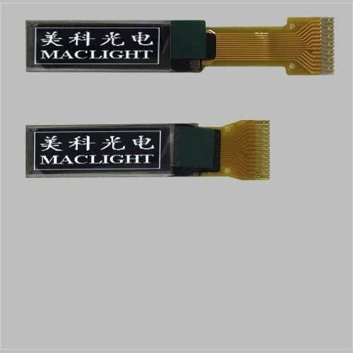 Modulo di visualizzazione TFT LCD - MLD069-9616 - Maclight Display Co., Limited - OLED / a colori / 96 x 16