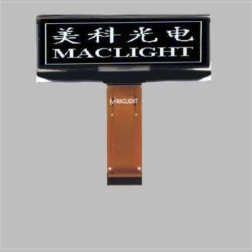 Modulo di visualizzazione TFT LCD - MLD223-12832 - Maclight Display Co., Limited - OLED / monocromatico / grafico