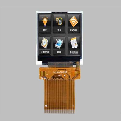 Modulo di visualizzazione TFT LCD - MLT018A45-3 - Maclight Display Co., Limited - touch screen / a colori / 128 x 160
