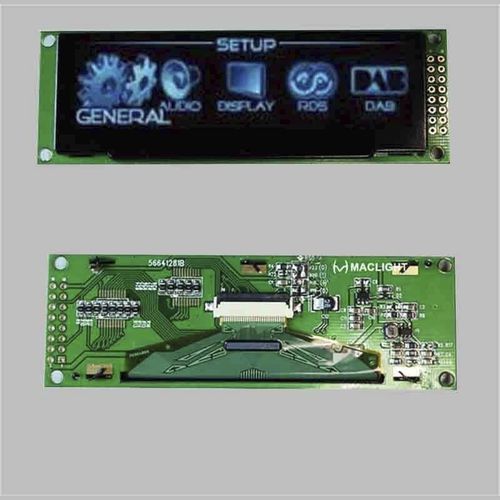 Modulo di visualizzazione OLED - Maclight Display Co., Limited - monocromatico / 256 x 64 / 2.8"